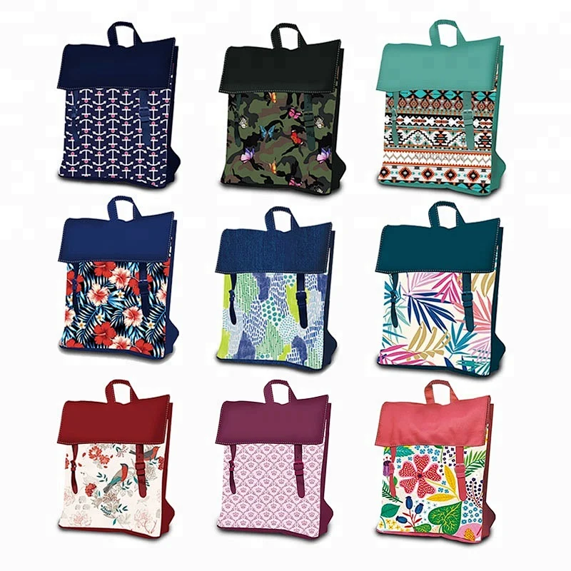 Trends Team Backpack Cute Book Backpacks Cheap Casual Nylon Girls School bags