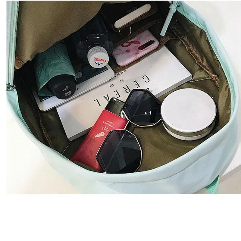 Cute Stylish College lightweight Backpack for School Classic Basic Water Resistant Casual Daypack for Travel for student