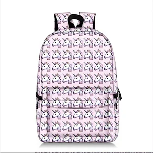2019 School Backpack Unicorn school bags for girls Travel Outdoor Bookbag large capacity for Teenager