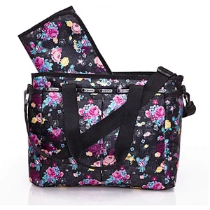 Stylish multifunctional mummy baby Mama Nappy Bag Practical Polyester Tote Bag Diaper Bag