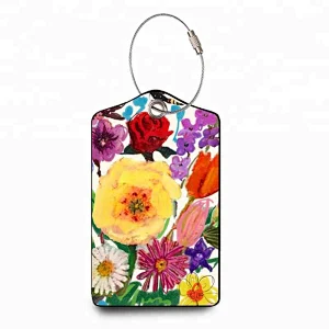 2018 fashion cruise luggage tag for travel, private id label luggage maker