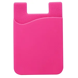 cheap silicone cell phone credit card holder