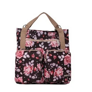 Wholesale Large Capacity Fashionable Blank Best Designer Private Label Adult Mommy Baby Tote Diaper Bags for Mother