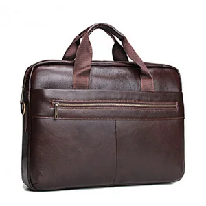 HOT 2016 Fashion Genuine Leather Men's Messenger Bags Men Briefcase