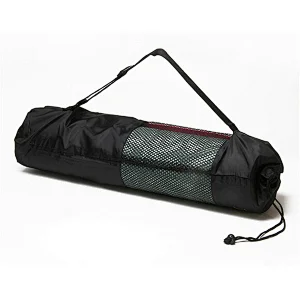 foldable easy take mesh sling yoga Mat duffle bag