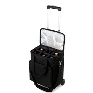 2018 new style trolley wine cooler bag