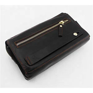 long Design men's wallet Leather Wallet clutch bag purse
