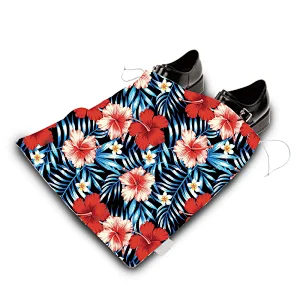 Waterproof Laundry Shoe Travel Pouch Portable Tote Drawstring Storage Bag Case