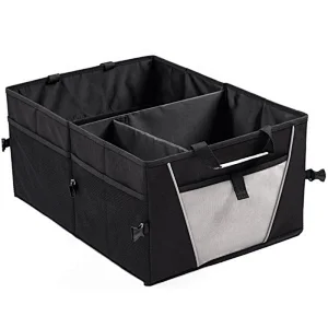 Collapsible Car Organizer Storage Box Waterproof Heavy Duty Foldable Car Boot Organizer Car Seat Trunk Organizers