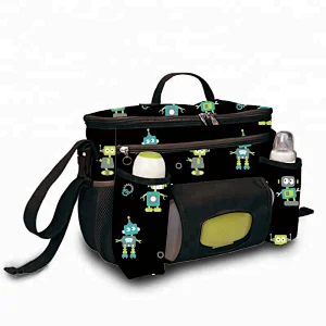 New Waterproof Baby Diaper Nappy Changing Bag Changing Mat Mummy Tote with Handbag