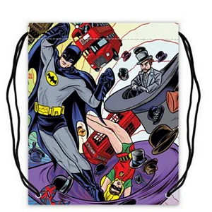 hot selling colorful cartoon drawstring garbage bag backpack bag cord Kids Drawstring Bag