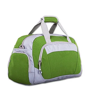 ladies shoulder bag pu high quality duffel bag nylon sport travel gym bag