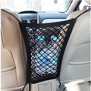 Fashion Mesh Car Seat Storage Bag