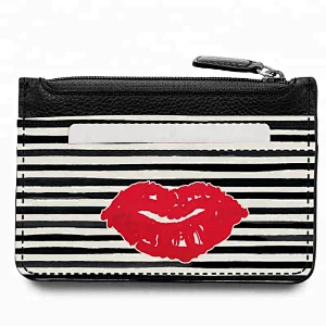 New Credit Card Use and Leather Material leather credit card holder for Women