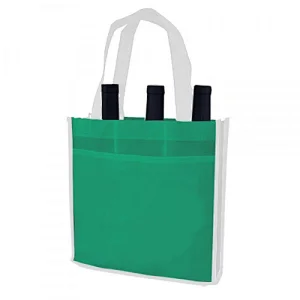 standup pouch aluminum foil bag 6 bottles wine carrier bag