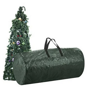 green large foldable christmas tree storage removal bag