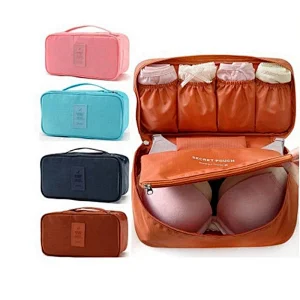 Free sample Korean ladies underwear bag travel bra bag