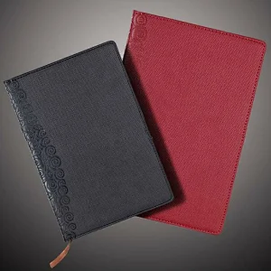eco-friendly recycled spiralizer multicolor note book promotional  PU leather notebook for A5 paper