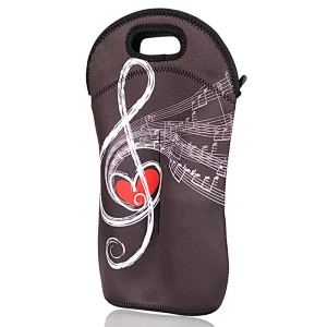 2019 Insulated Water Bottle Wine Neoprene Cooler Bag and Beer Can Holder Carrier Cooler Bag