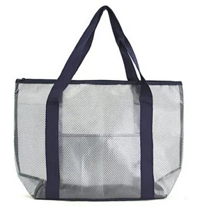 large zippered pvc tote bag stripe pvc beach tote bag pvc korean tote bag