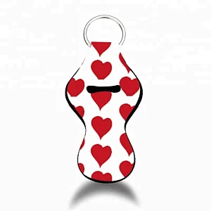 2018 New coming good quality fine design  neoprene chapstick holder keychain
