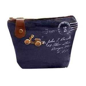 Alibaba China Fashion makeup bag Wholesale Canvas Cosmetic Bag for Zipper Closure