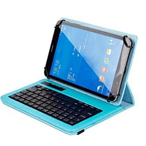 latest Rotatable PU Leather Portfolio Laptop Sleeves Tablet case with Detachable  Keyboard