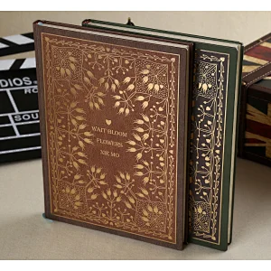Wholesale Customized Print A5 High-end Paper Notebooks Custom Made Hardcover PU leather Appointment Note Book