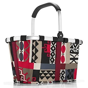 Hot selling supermarket woven shopping basket plastic hand shopping basket