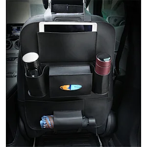 Fashion Useful Car Vehicle Seat Back Hanger Holder Organizer Pockets Storage Bag