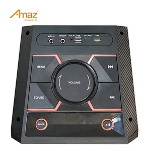 Facroty Price 2*8inch Karaoke Wireless Party BT  Temeisheng/Amaz Powered TWS Portable Speaker