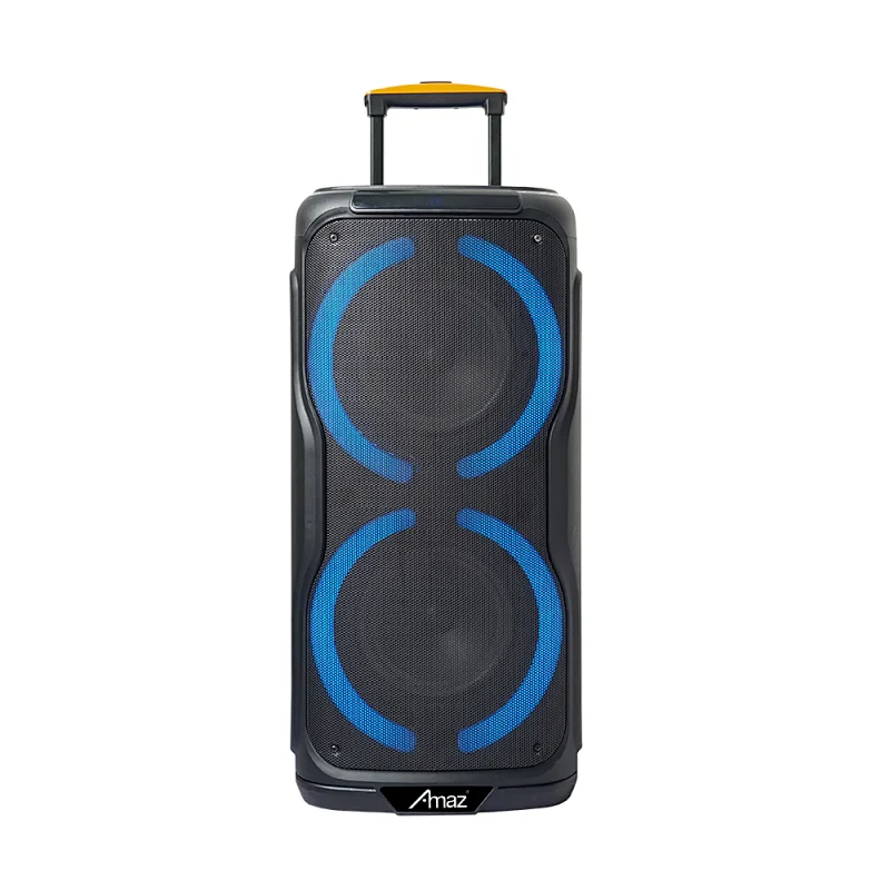 2022 Hot Sale Private Model double 8 inch karaoke trolley speaker party box 1000