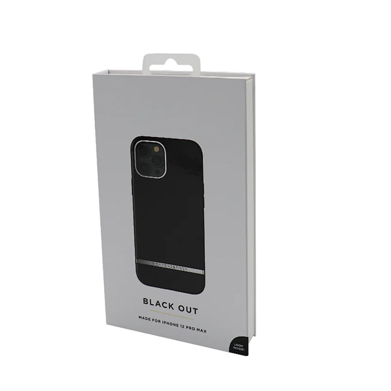 Flapping Magnetic Telefon Shell Paket Iphone12 Mini Fenster Verpackung für Telefon Zubehör Paket
