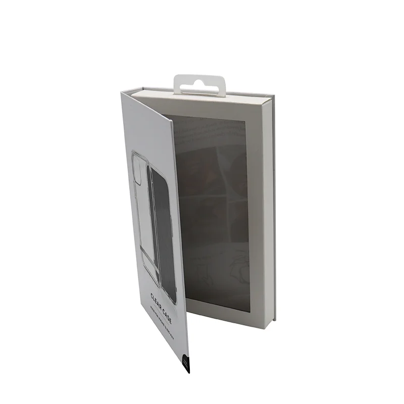 Flapping Magnetic Telefon Shell Paket Iphone12 Mini Fenster Verpackung für Telefon Zubehör Paket