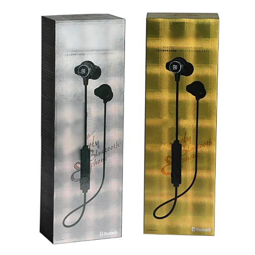 Metallic Gold 4C UV-Druckdeckel und Basis Karton Deluxe handgefertigte Elektronikbox