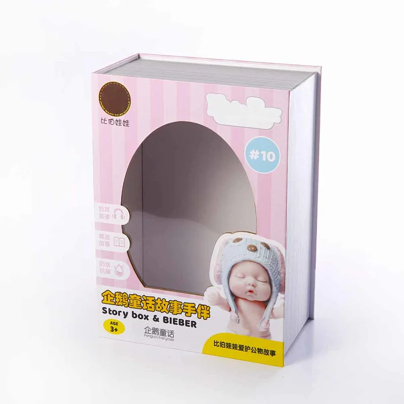 Factory Custom Printed Perfumed Shower Gel Brand Folding Coated Paper Packaging Box with PVC Window