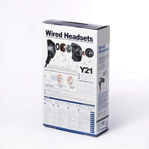 Free sample phone accessories paper packing box corrugated box for earphones box