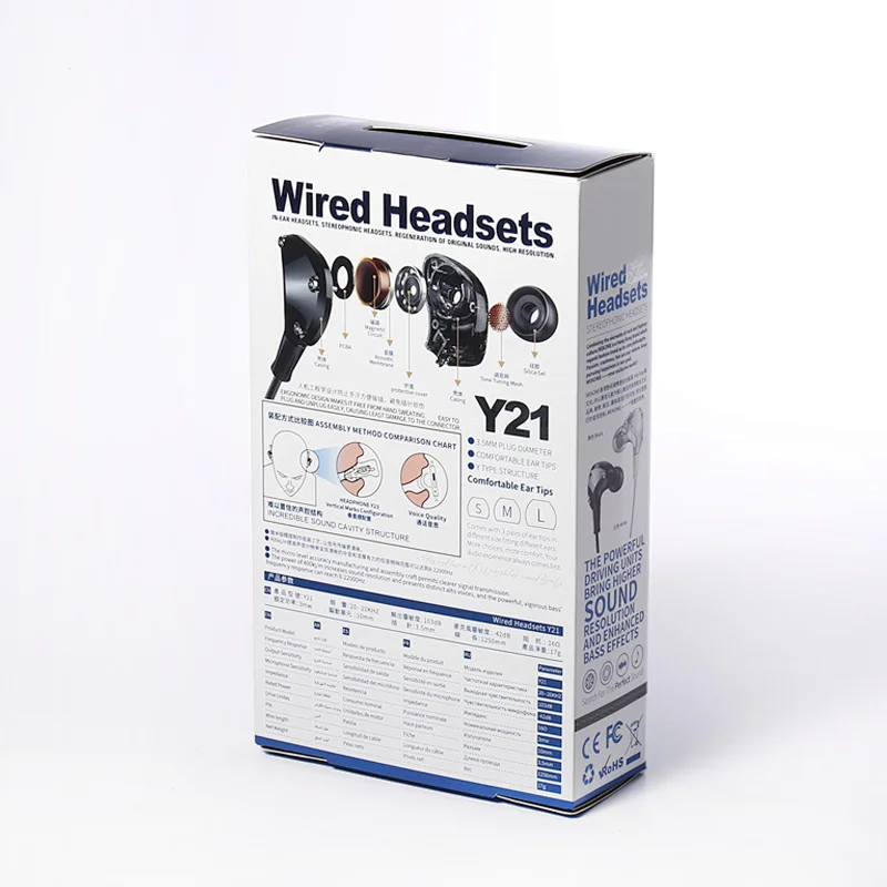 Free sample phone accessories paper packing box corrugated box for earphones box