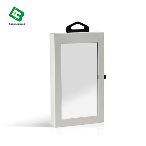 china manufactory mobile phone case box rectangle gift window drawer box