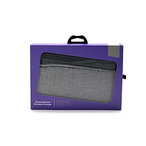 custom purple drawer window paper packing box of phone 11 protector case