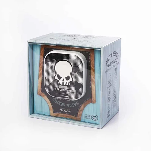 custom lid and base small paper window packaging boxes for phone accessories