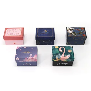 recycled corrugated ecommerce custom packaging cute shipping box with logo