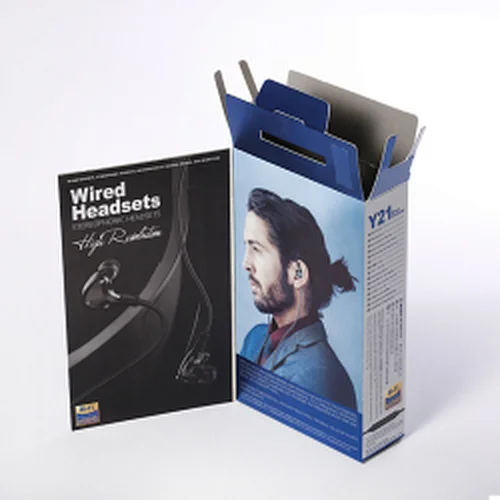 Free sample phone accessories paper packing box corrugated box for earphones box