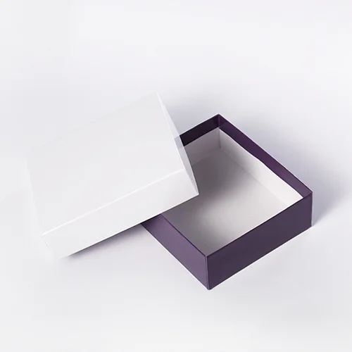 Benutzerdefinierte Logo quadratische kleine Papppapier Geschenkverpackung kosmetische Schmuckschatulle