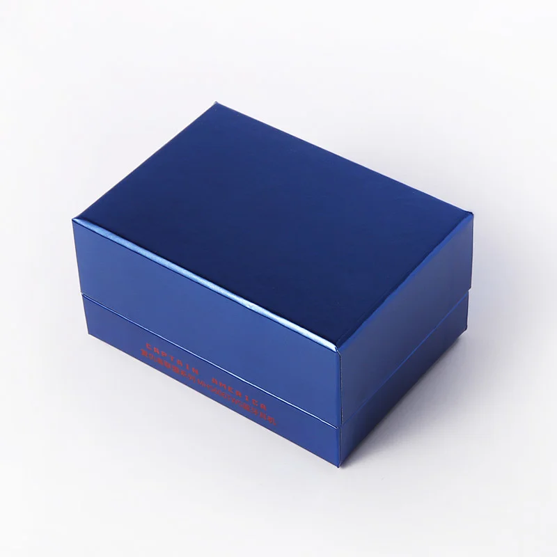 OEM Fabrik Custom Shinny Silber Papier gedruckt Logo handgefertigte Box für elektronische Verpackung