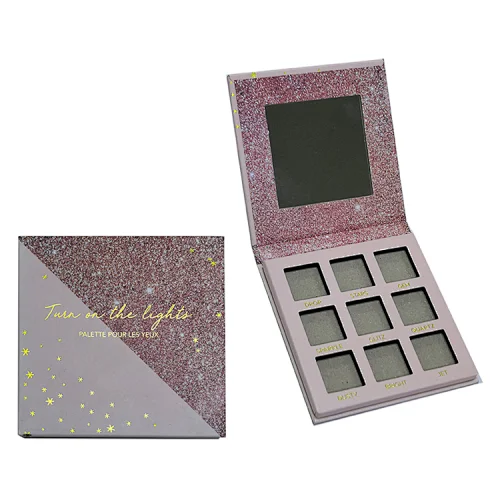 Private Label Luxusverpackung Geschenkpapier Box Makeup Lidschatten Palette Box