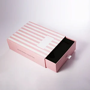 Recycled customized gift drawer packaging gift sliding box