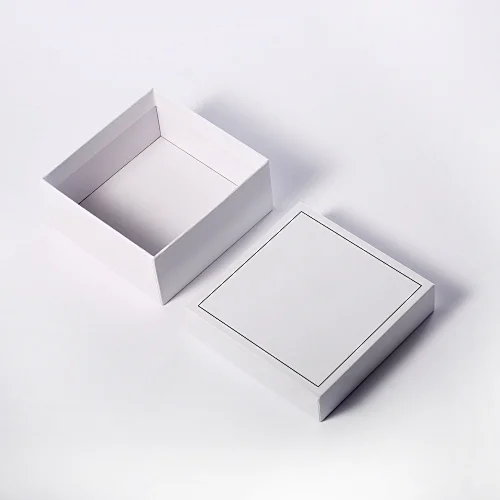 Wholesale High End White Luxury Apparel Lid and Base Scarf Gift Packaging Boxes For Scarves Clothes