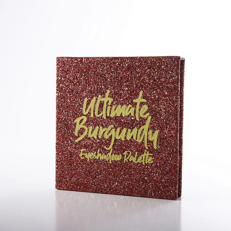 Wholesale Makeup Make Your Own Brand Metallic Glitter Custom Eyeshadow Palette