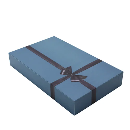 Wholesale chocolate candle boxes custom logo cosmetic skincare perfume bottles packaging boxes with foams and ribbon